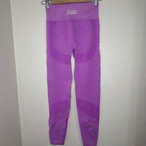Pink Victoria's Secret Pants Womens S Leggings Seamless Purple